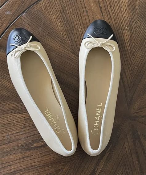 chanel ballerina's|chanel flats price euro.